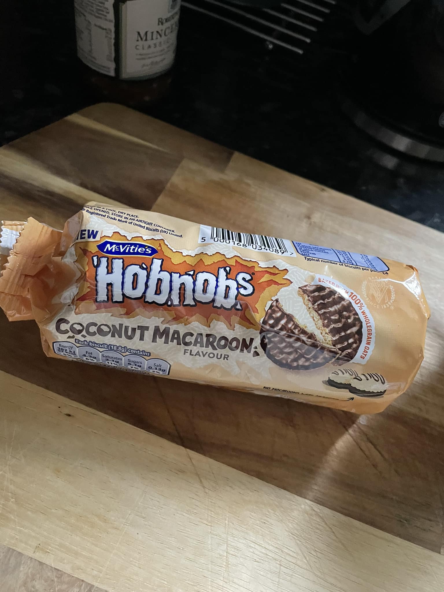 New coconut macaroon McVities Hobnobs have been spotted on shelves in B&M for £1.49