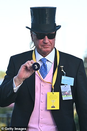 Dapper: Rich Ricci is in Australia for the Melbourne Cup