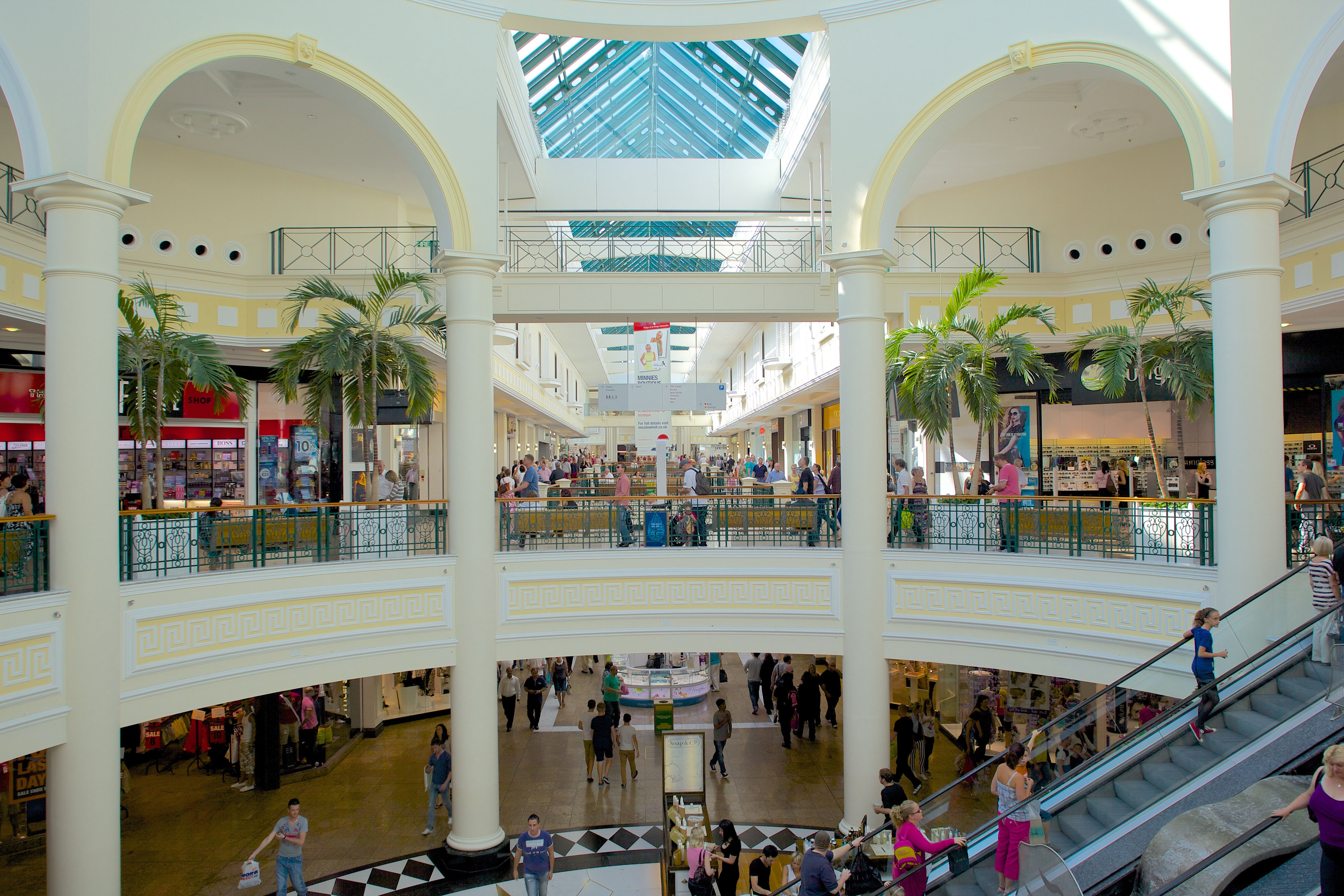 A grandad was stunned when he received a £60 parking fine at Meadowhall shopping centre in Sheffield, Yorkshire