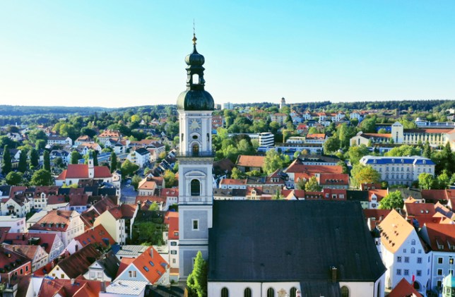 St Georg church in Freising, Bavaria