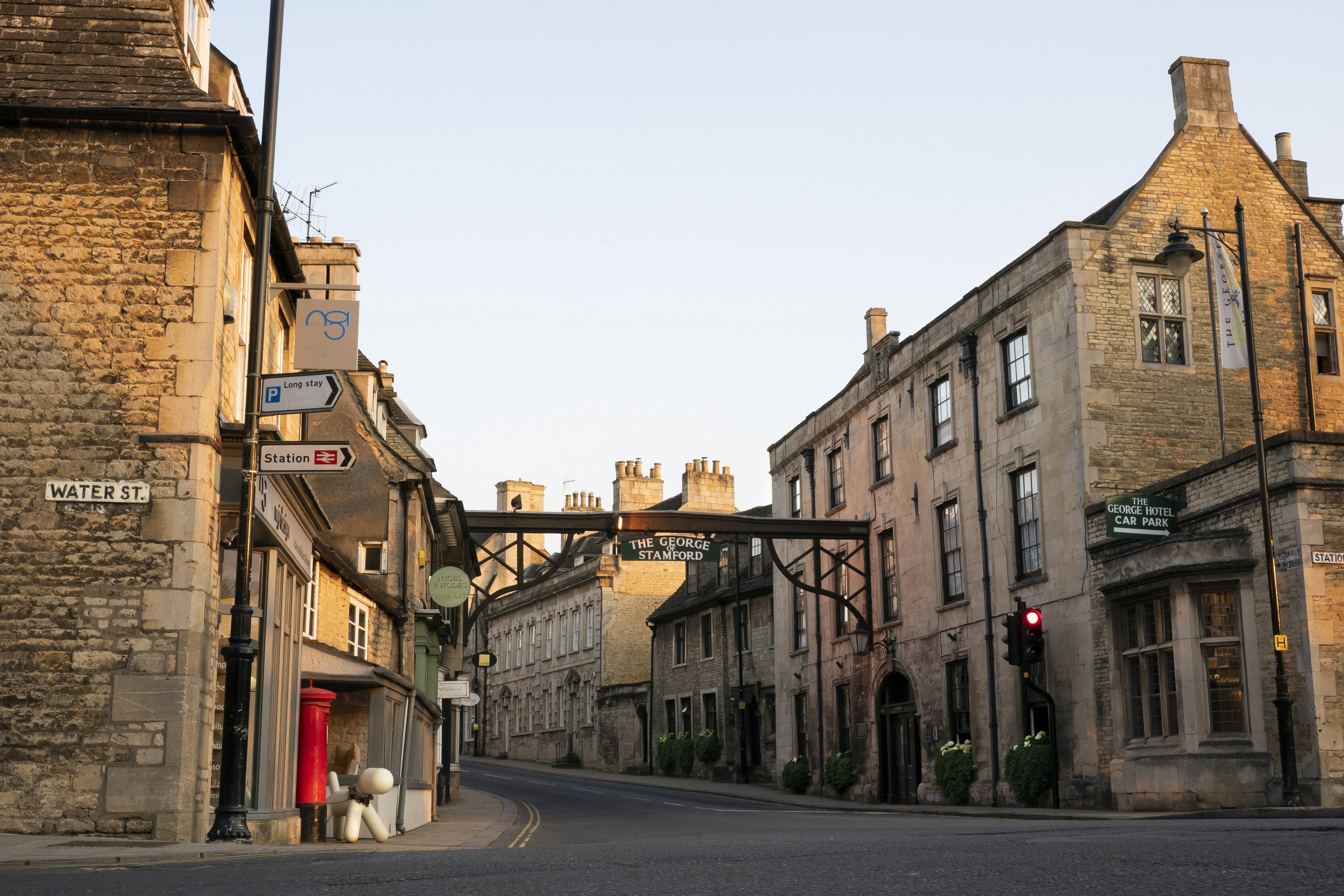 Stamford was once voted the UK's most picturesque town