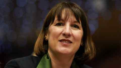 Shadow chancellor Rachel Reeves