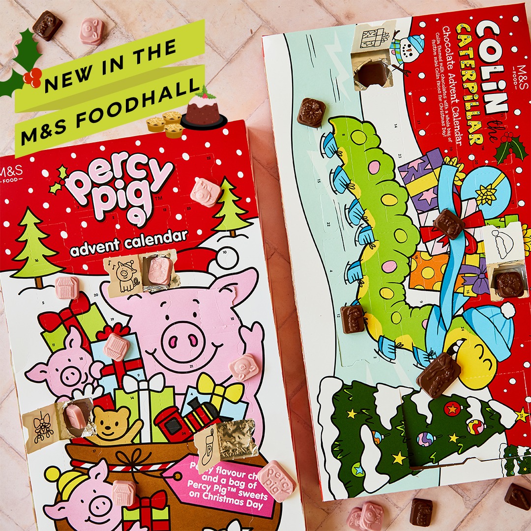 M&S shoppers have spotted a major flaw in the Percy Pig advent calendar