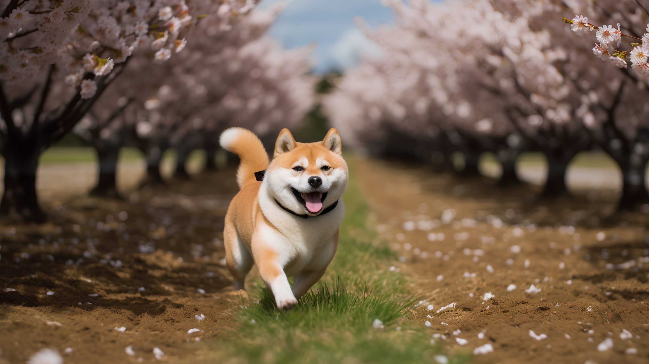 Shiba Memu Themed On Shiba Inu Dog