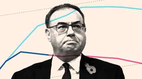 BoE governor Andrew Bailey