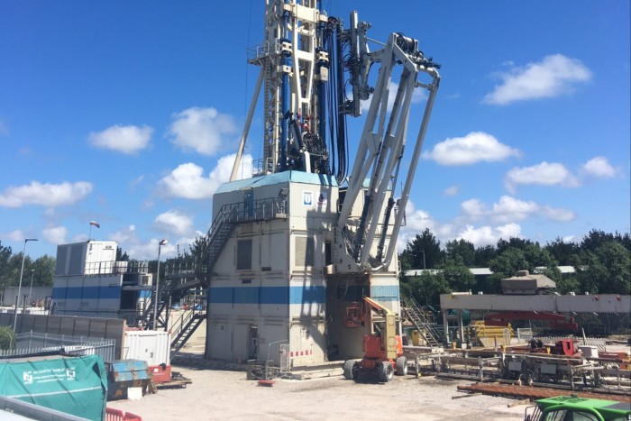 Geothermal Engineering blue sky rig