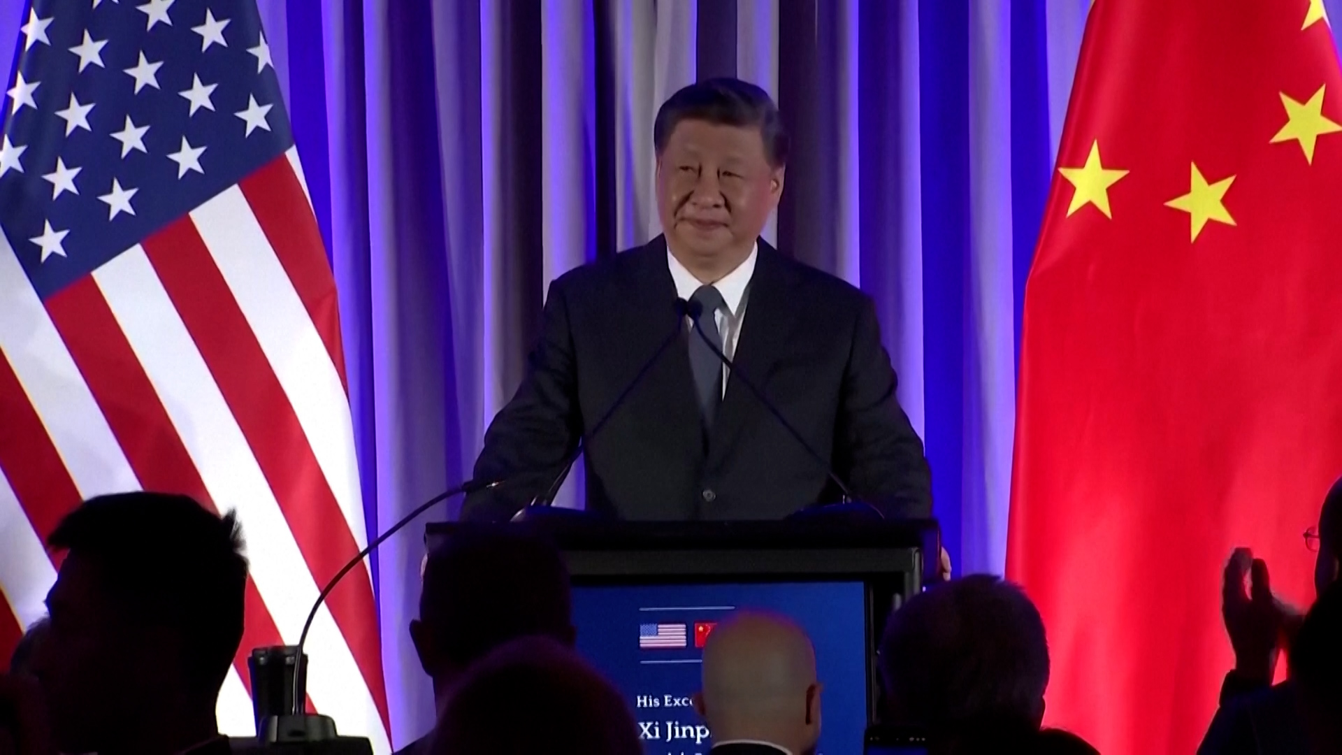 Chinese President Xi Jinping meets US business leaders