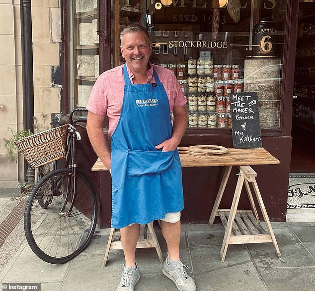 Graham Kirkham of Mrs Kirkham's Lancashire Cheese told MailOnline the outbreak 'is a new strain that no one really knew about'