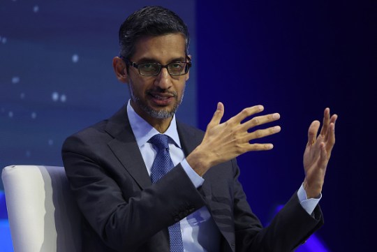 Google CEO Sundar Pichai 