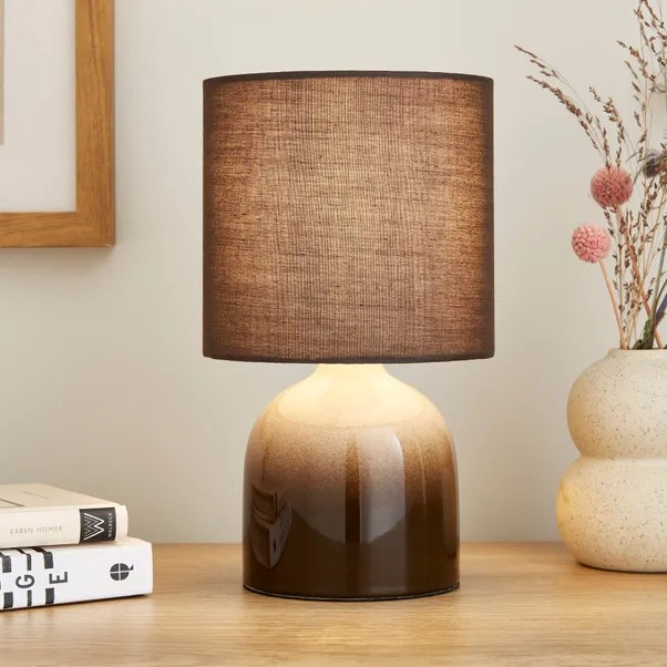The Opalle reactive glaze lamp is £7 at Dunelm