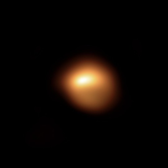 Picture of bright star Betelgeuse