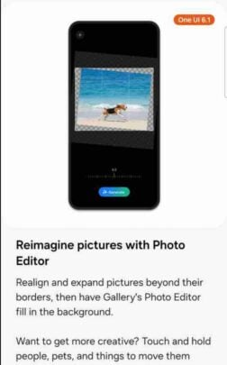 Samsung One UI 6.1 Photo Editor Relocate Objects