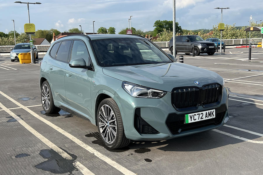 Bmw ix1 in a carpark