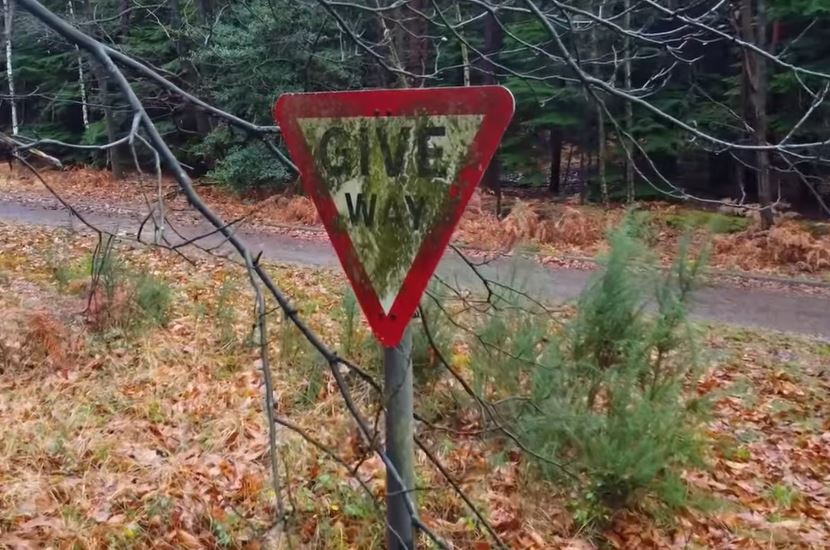 The site was used to help create road signs that are still in operation today