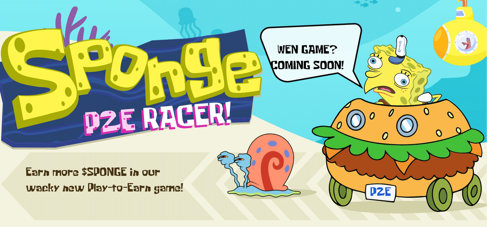 Sponge P2E Game