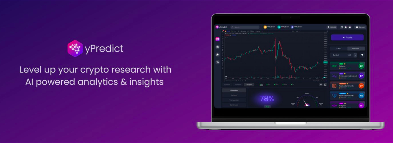 yPredict crypto research platform