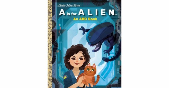 The cover of A Is For Alien