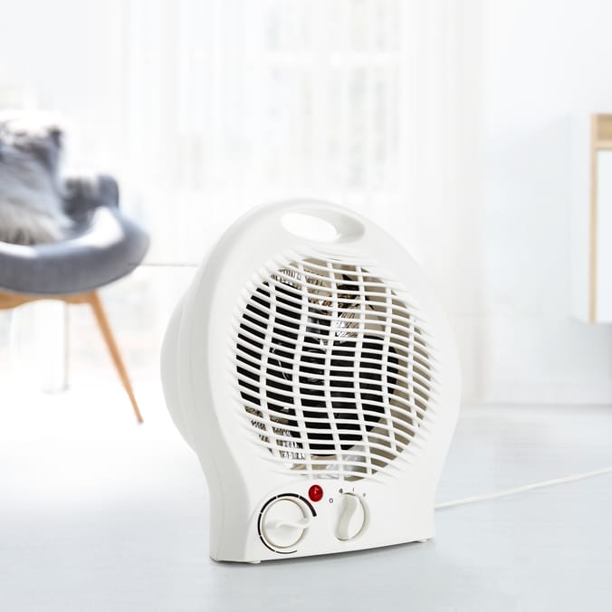 Home Bargains is selling a portable fan heater for just £10