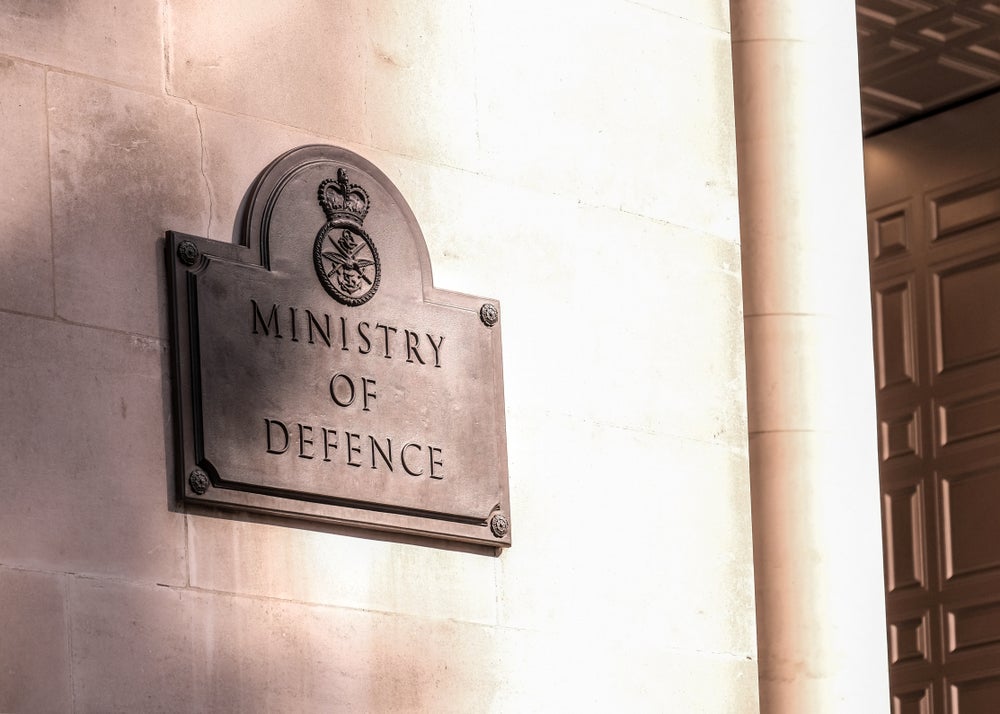 A photo of a black plaque reading "Ministry of Defence," used to illustrate a news story about a fine issued by ICO for a data breach by the department in 2021.