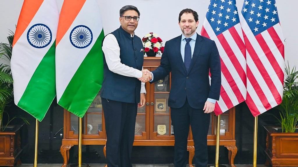 <div class="paragraphs"><p>India’s Deputy National Security Adviser Vikram Misri with Jonathan Finer, the Principal Deputy National Security Adviser of the US.&nbsp;</p></div>