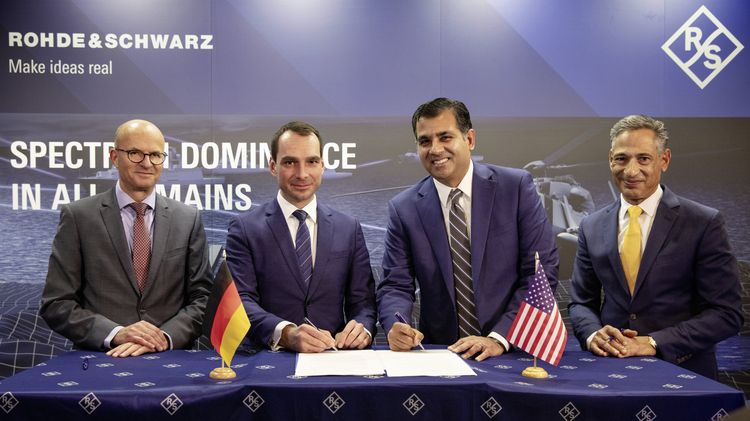 Northrop Grumman and Rohde & Schwarz Sign MOU to Support Multi-Domain Operations and Interoperability in Europe