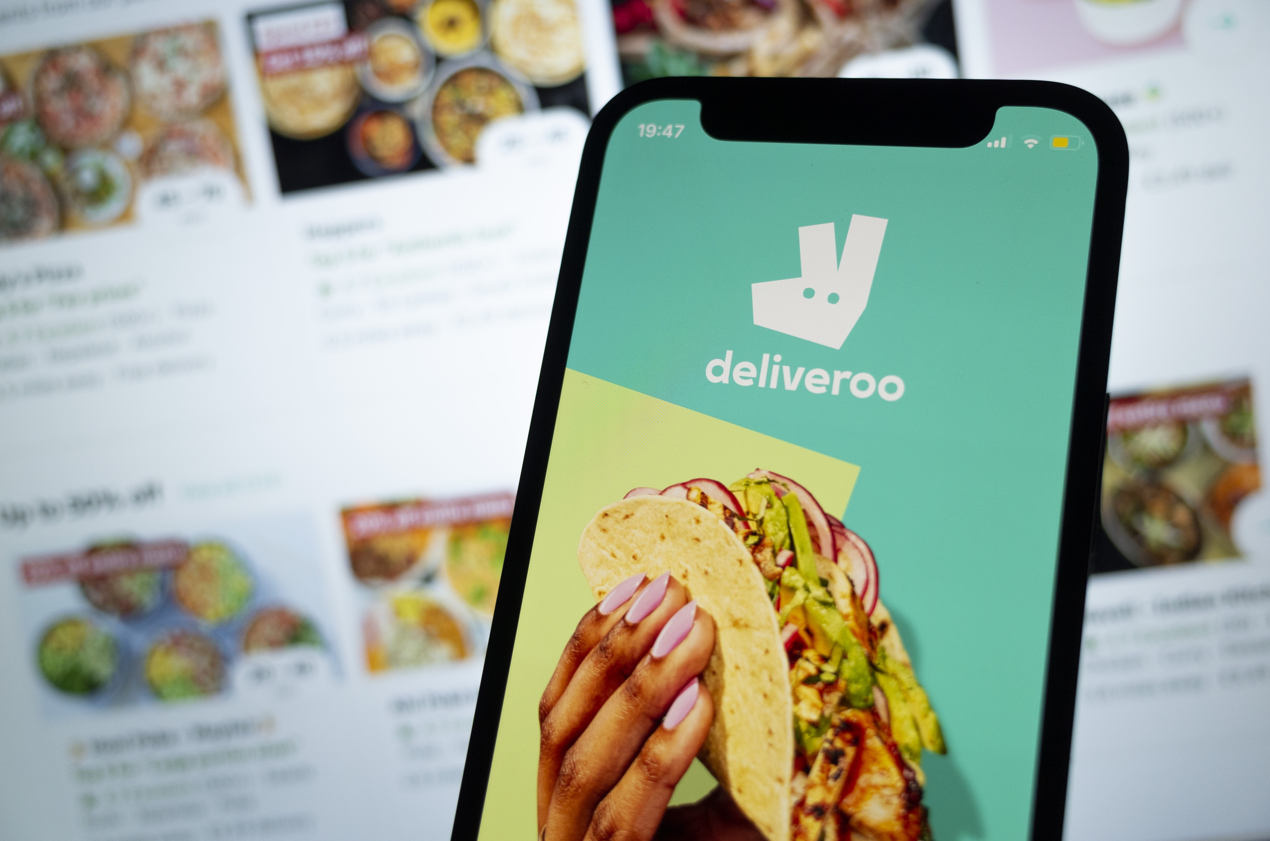 Amazon Prime members can get Deliveroo Plus free for one year