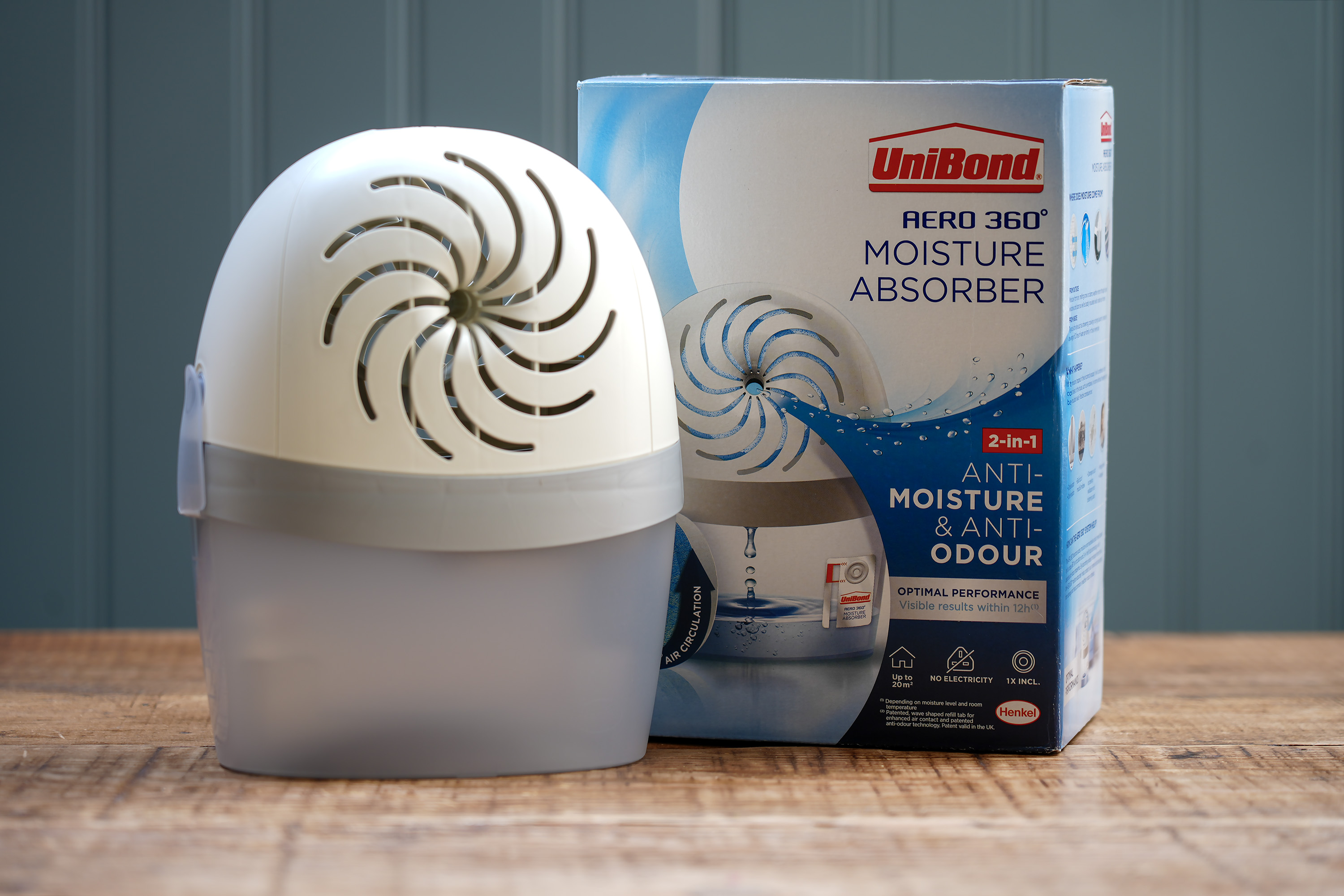 The moisture absorber stops the condensation and saves money