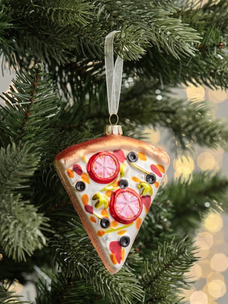 John Lewis pizza bauble