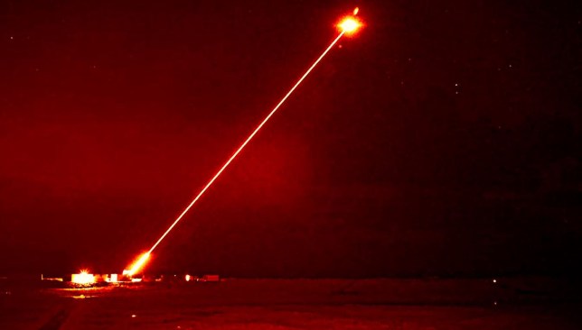 DragonFire laser weapon