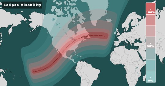 Eclipse map