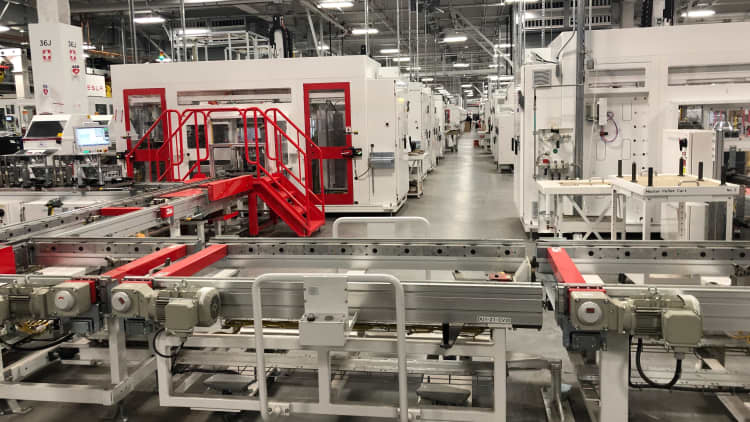 We went inside Tesla's first Gigafactory