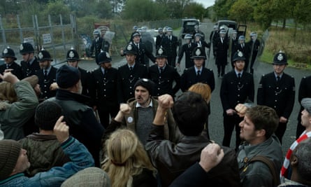 A scene from the TV series Sherwood (2023), which examined the fallout of the miners’ strike in Nottingham