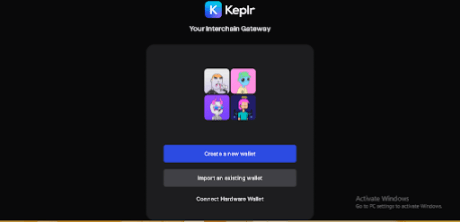 Keplr Web3 DeFi