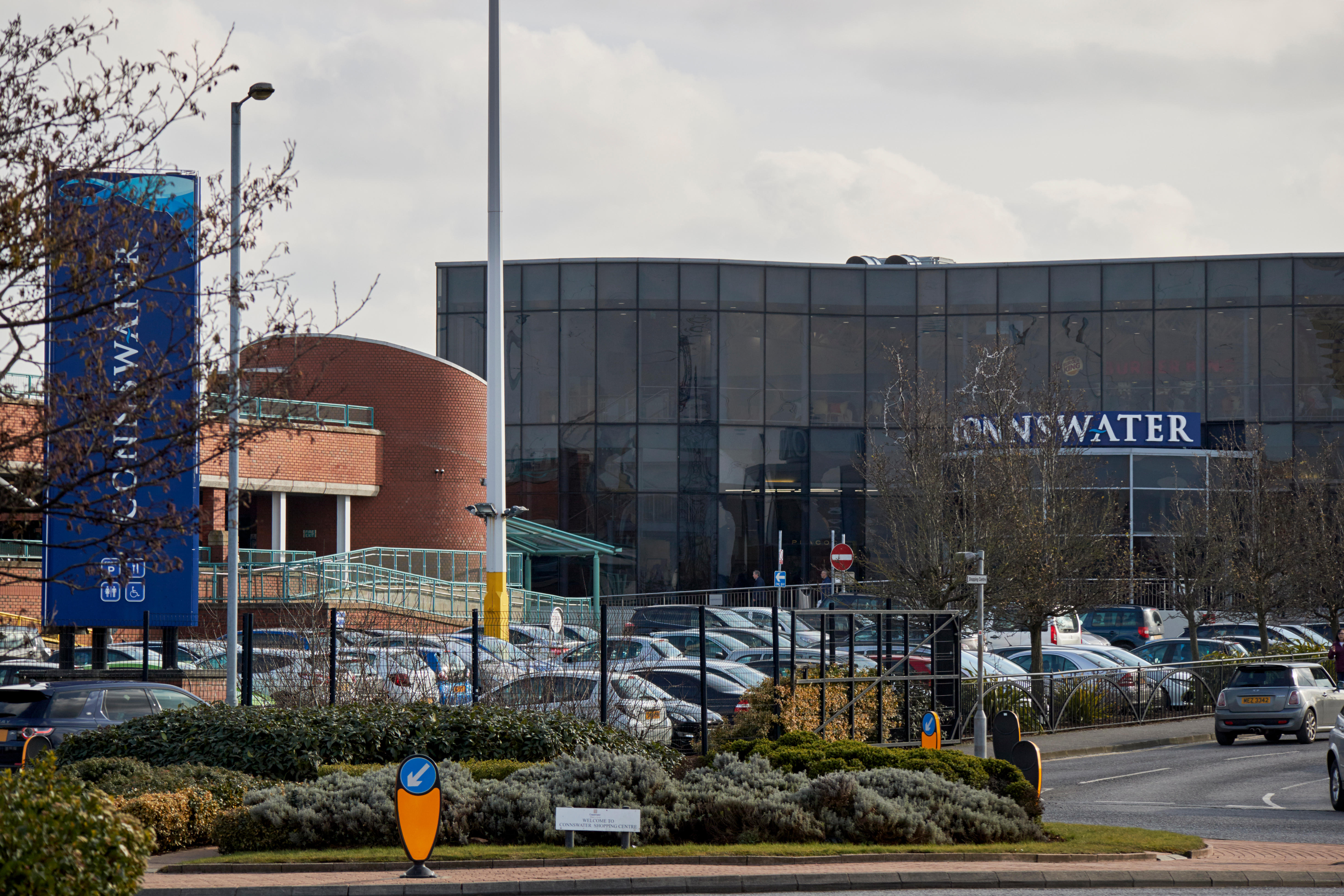 Almost 50 per cent of the retail units lie empty in Connswater Shopping Centre in Belfast