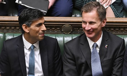 Rishi Sunak and Jeremy Hunt