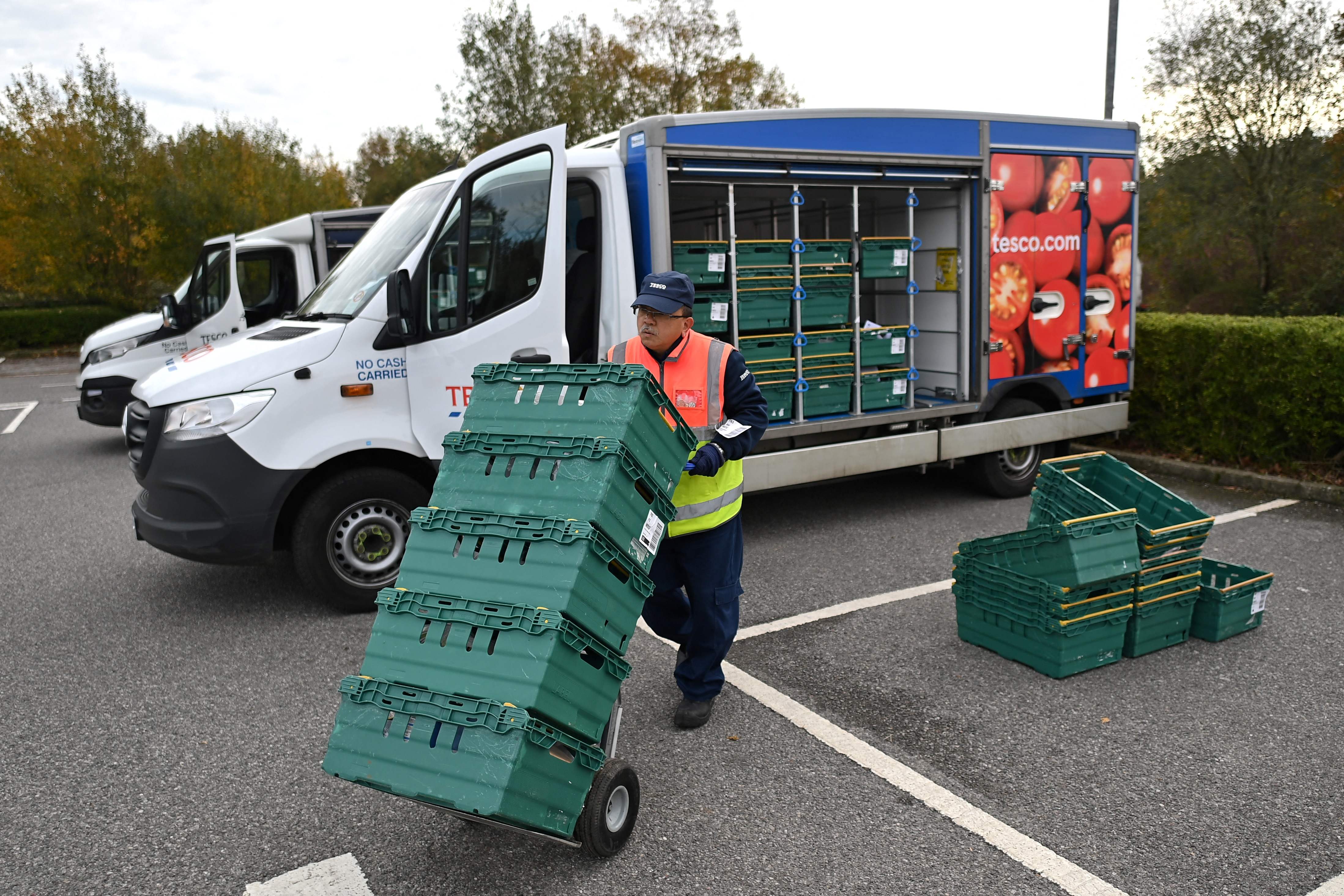 Tesco has been slammed after food deliveries didn't turn up this morning