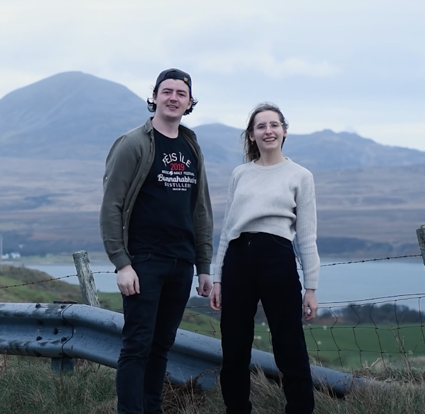 Calum Rafferty and Roksana Rychlik have documented their travel on YouTube