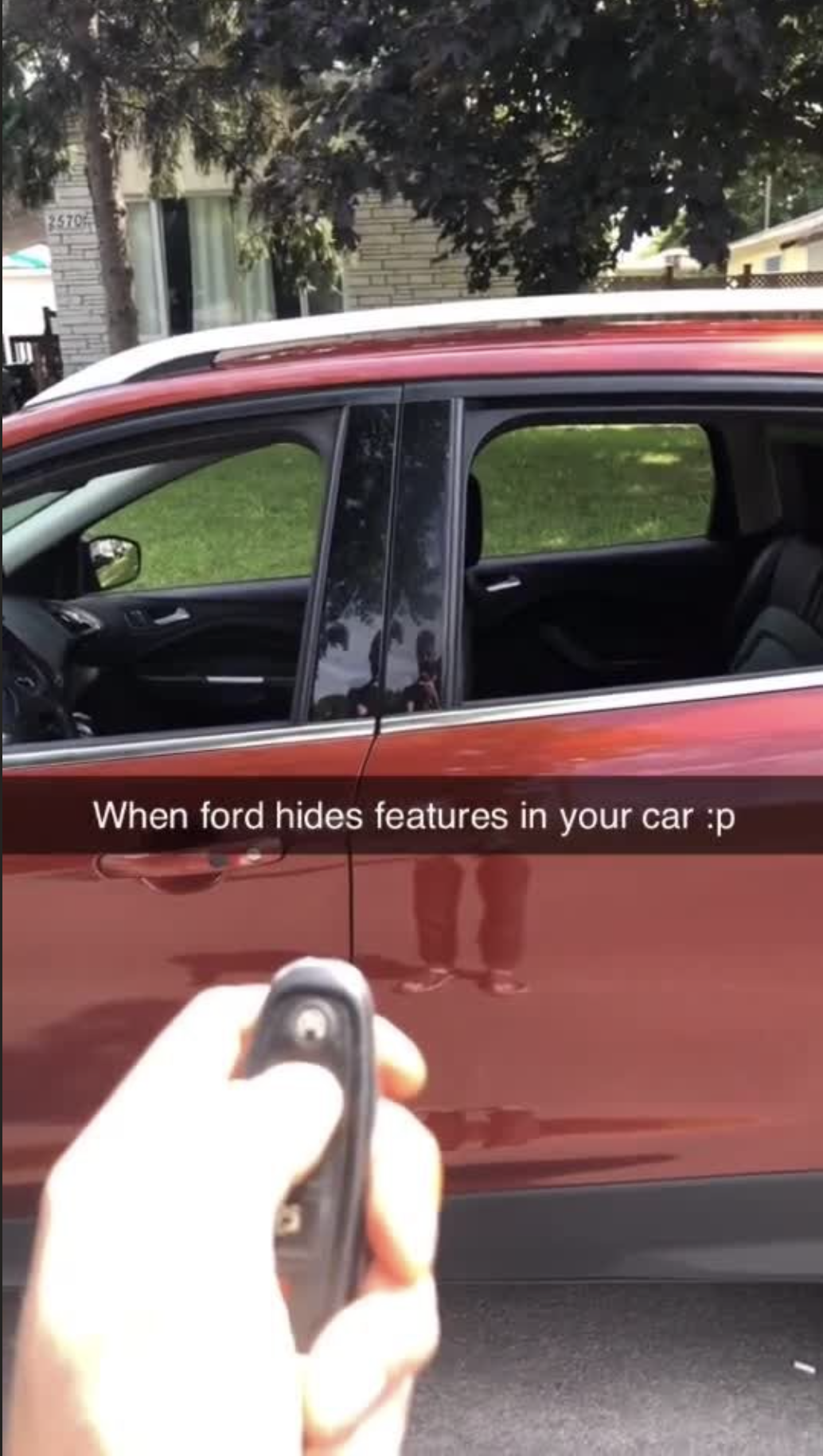 A TikToker has revealed a cool feature that Ford has been hiding from its customers