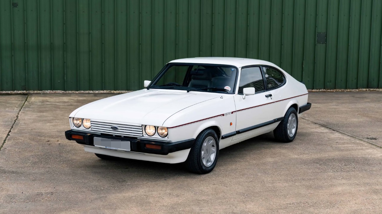 This mint condition Ford Capri has gone up for sale after being left in a garage for 19 years