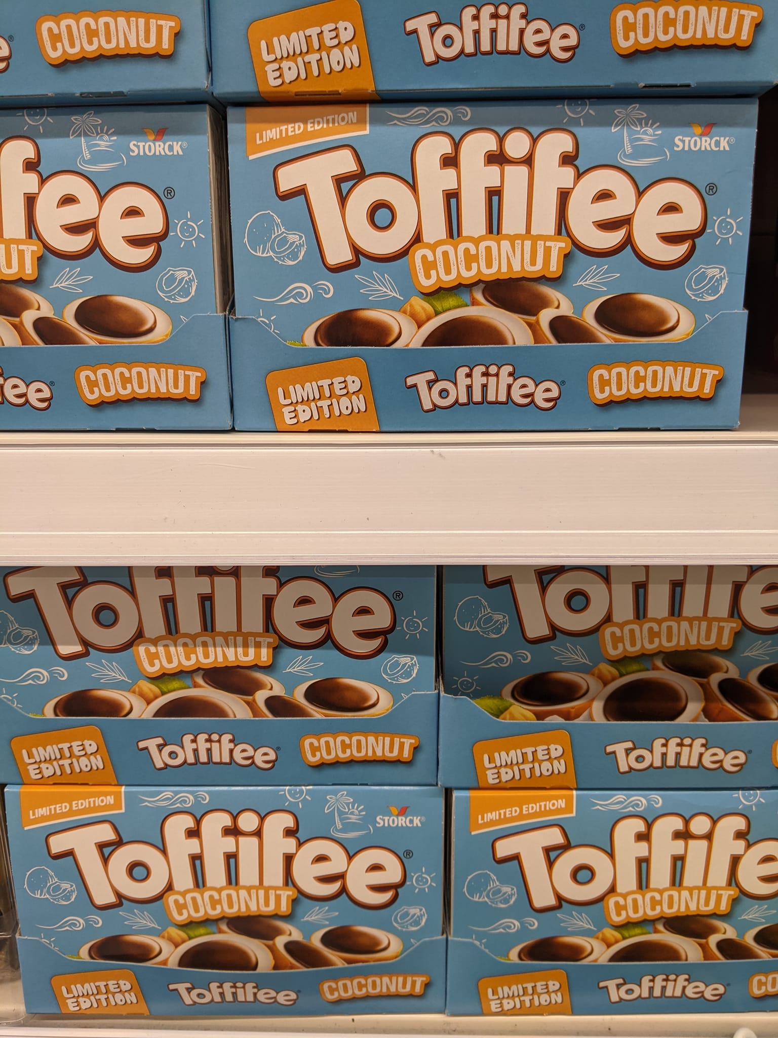 Shoppers are going wild over the coconut-flavoured Toffifee