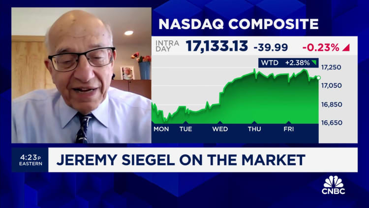 Housing prices regulating should bring inflation closer to Fed's target: Wharton's Jeremy Siegel