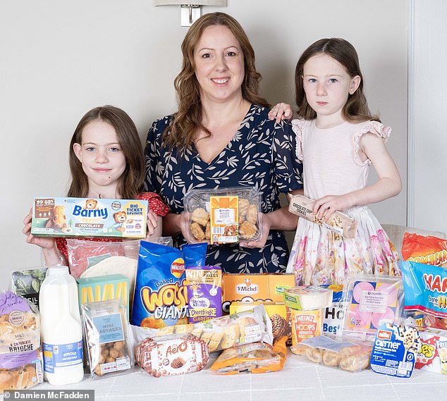 Isobel's old diet was made up of a high number of sweetened foods and it was estimated she was eating more than 40g of sugar a day