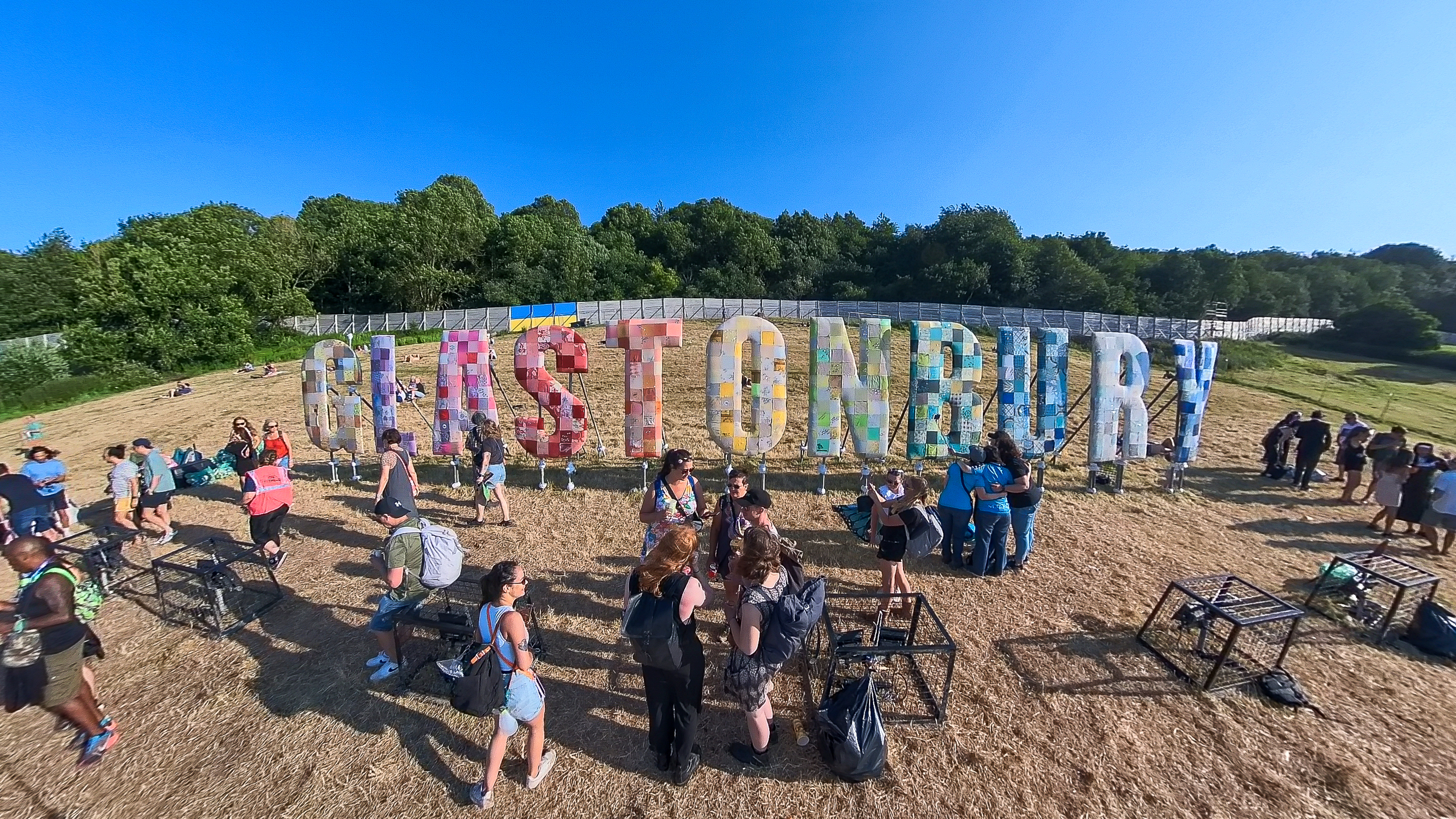 Glastonbury will see its 52nd festival this weekend, with traffic expected on all major roads leading into Somerset from tomorrow. Pictured, the festival 2023.