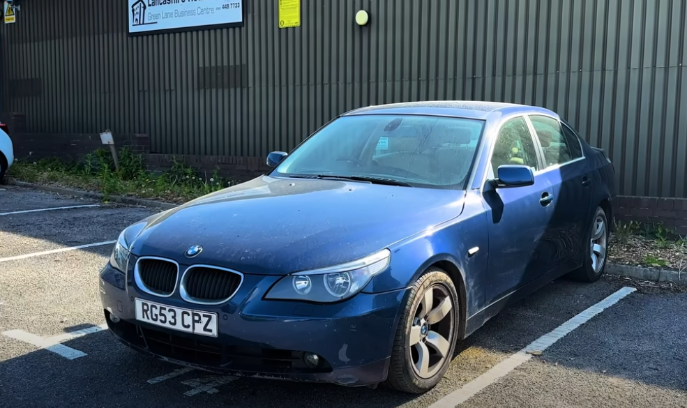 The BMW 520I series was in need of a good clean up