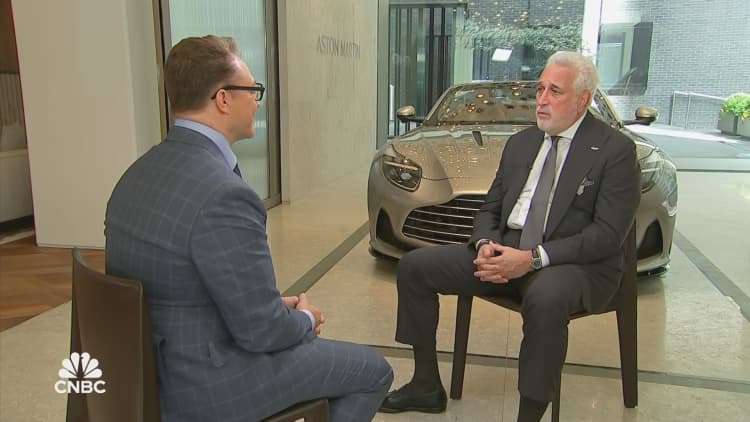 Aston Martin Executive Chairman Lawrence Stroll on state of luxury cars