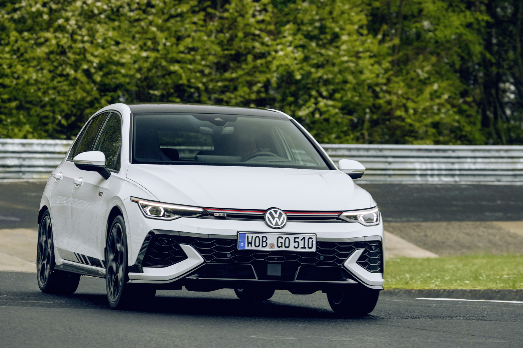 Volkswagen unveiled the new Golf GTI Clubsport at the Nürburgring complex