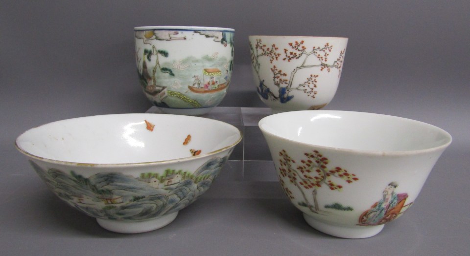 These bowls fetched a fortune thanks to their Boxer Rebellion historical significance