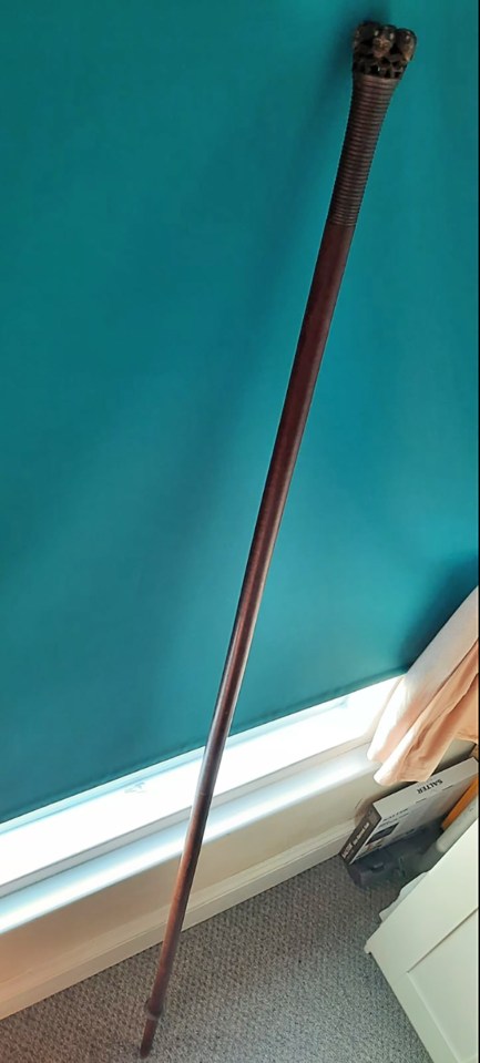 This was used as an ordinary curtain pole for decades