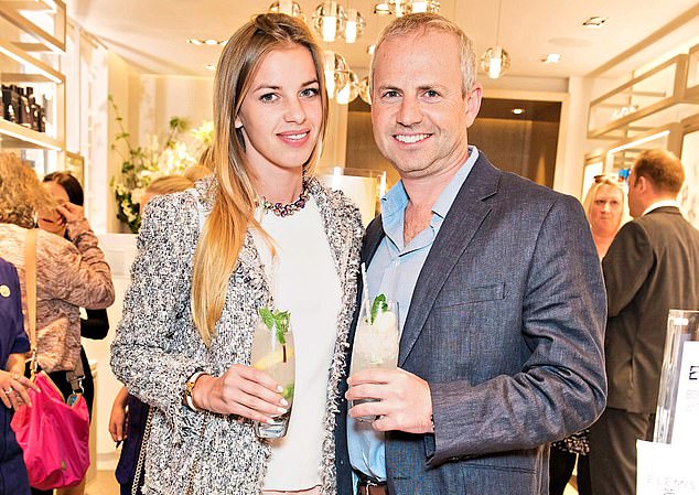 Setbacks: Ocado boss Tim Steiner (pictured with partner Patrycja Pyka) said investors should have belief in the online supermarket and technology firm