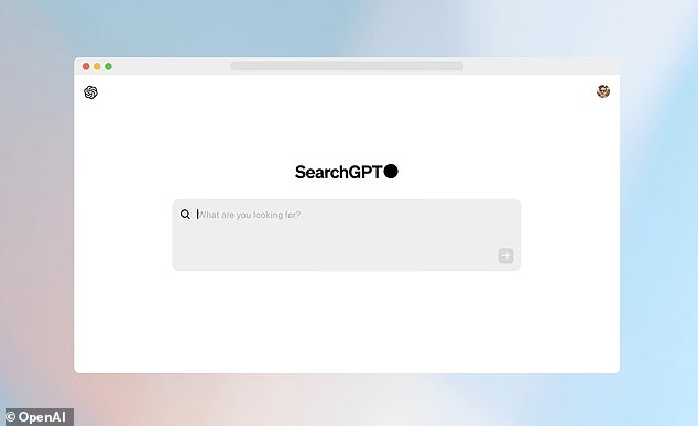 SearchGPT is a new AI tool from OpenAI, the California tech company behind ChatGPT. Currently being tested with a small group of users, it gives 'fast and timely answers' with clear and relevant online sources